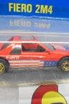 1989 HOT WHEELS International Card Fiero 2M4 w/GHO's