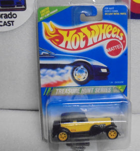 1995 Hot Wheels Treasure Hunt #364 Yellow '31 Doozie