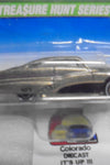 1995 Hot Wheels Treasure Hunt #345 Gold Passion