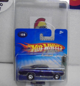 2005 Hot Wheels Super Treasure Hunt Blue '67 Pontiac GTO on Short Card