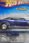 2005 Hot Wheels Super Treasure Hunt Blue '67 Pontiac GTO on Short Card