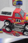 LOOSE 1980's HOT WHEELS Red Ford Bronco w/White Hub Real Riders