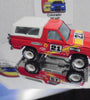 LOOSE 1980's HOT WHEELS Red Ford Bronco w/White Hub Real Riders