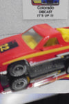 LOOSE 1980's HOT WHEELS Red Dodge Rampage Truck w/Grey Hub Real Riders