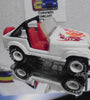 LOOSE 1980's HOT WHEELS White Roll Patrol Jeep CJ7 w/White Hub Real Riders