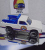 LOOSE 1980's HOT WHEELS White Beach Patrol Truck w/Grey Hub Real Riders