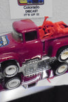 LOOSE 1980's HOT WHEELS Plum Good 'Ol Pick-Em Up Truck w/White Hub Real Riders