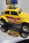 LOOSE 1980's HOT WHEELS Yellow VW Baja Bug w/White Hub Real Riders