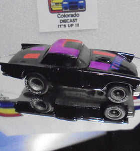 LOOSE 1980's HOT WHEELS Black '57 T-Bird w/Grey Hub Real Riders