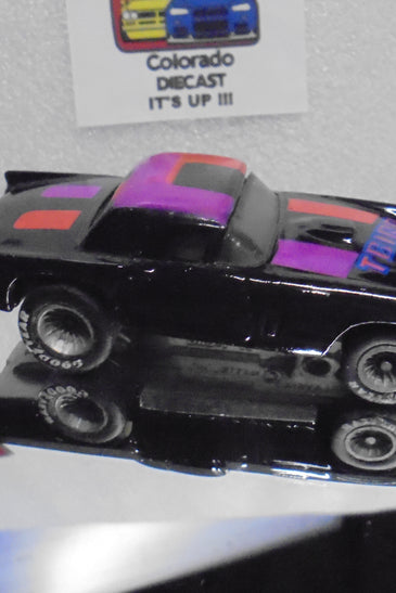 LOOSE 1980's HOT WHEELS Black '57 T-Bird w/Grey Hub Real Riders