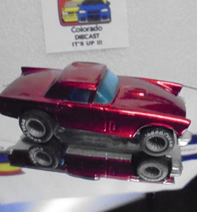 LOOSE 1980's HOT WHEELS Red '57 T-Bird w/Grey Hub Real Riders