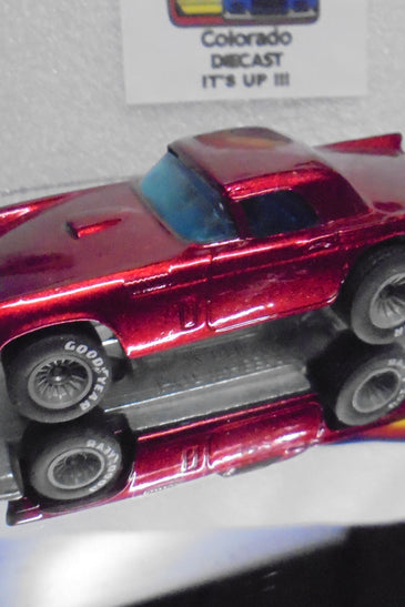 LOOSE 1980's HOT WHEELS Red '57 T-Bird w/Grey Hub Real Riders