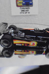 LOOSE 1980's HOT WHEELS Black Lightning w/Grey Hub Real Riders