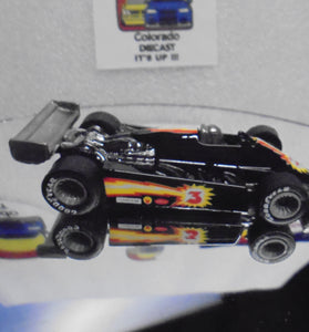 LOOSE 1980's HOT WHEELS Black Lightning w/Grey Hub Real Riders