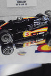 LOOSE 1980's HOT WHEELS Black Lightning w/Grey Hub Real Riders