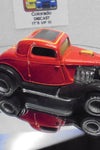 LOOSE 1980's HOT WHEELS Red 3 Window '34 Ford w/Grey Hub Real Riders