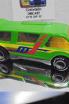 LOOSE 1980's HOT WHEELS Green Dream Van XGW w/Grey Hub Real Riders