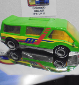 LOOSE 1980's HOT WHEELS Green Dream Van XGW w/Grey Hub Real Riders