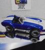 LOOSE 1980's HOT WHEELS Blue Shelby Cobra w/Grey Hub Real Riders