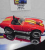 LOOSE 1980's HOT WHEELS Red Shelby Cobra w/Grey Hub Real Riders