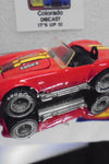 LOOSE 1980's HOT WHEELS Red Shelby Cobra w/Grey Hub Real Riders