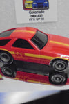 LOOSE 1980's HOT WHEELS Red Porsche 928 w/Grey Hub Real Riders