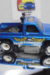 LOOSE 1980's HOT WHEELS Blue Bywayman Truck w/White Hub Real Riders