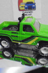 LOOSE 1980's HOT WHEELS Green Bywayman Truck w/White Hub Real Riders