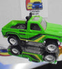 LOOSE 1980's HOT WHEELS Green Bywayman Truck w/White Hub Real Riders