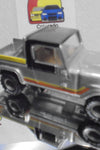 LOOSE 1980's HOT WHEELS Silver Jeep Scrambler w/Grey Hub Real Riders