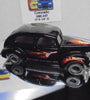 LOOSE 1980's HOT WHEELS Black Fat Fendered '40 w/Grey Hub Real Riders