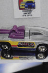 Loose Hot Wheels Silver Masters of the Universe Cannonade w/GHO's