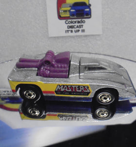 Loose Hot Wheels Silver Masters of the Universe Cannonade w/GHO's