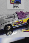 Loose Hot Wheels Silver Masters of the Universe Cannonade w/GHO's