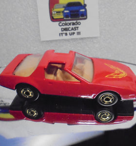 Loose Hot Wheels Red 80's Firebird w/GHO's