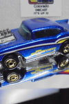 Loose Hot Wheels Blue '57 Chevy Bel Air w/GHO's