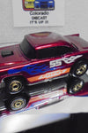 Loose Hot Wheels Red '55 Chevy Bel Air w/GHO's