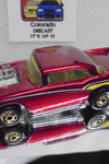 Loose Hot Wheels Red '57 Chevy Bel Air w/GHO's