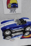 LOOSE 1980's HOT WHEELS Blue Shelby Cobra w/White Hub Real Riders