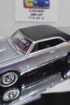 LOOSE HOT WHEELS Grey Lexmark '67 Pontiac GTO w/Real Riders