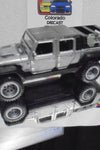 LOOSE HOT WHEELS Silver 2020 Jeep Gladiator w/Real Riders