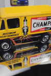 LOOSE HOT WHEELS Yellow Champion Combat Medic Truck w/Real Riders