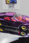 LOOSE HOT WHEELS Pink Chrome Ferrari Testarossa w/Real Riders