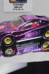 LOOSE HOT WHEELS Pink Chrome Ferrari Testarossa w/Real Riders