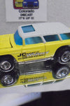 LOOSE HOT WHEELS Yellow JC Whitney Chevy Nomad w/Real Riders