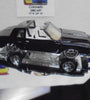 LOOSE HOT WHEELS Black Montezooma Monte Carlo Low Rider w/Real Riders