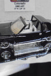 LOOSE HOT WHEELS Black Montezooma Monte Carlo Low Rider w/Real Riders