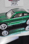 LOOSE HOT WHEELS Green jaguar XKR w/Real Riders