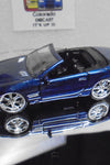 LOOSE HOT WHEELS Blue Chrome Mercedes SL55 w/Real Riders