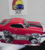 LOOSE HOT WHEELS Red Team Baurtwell 1970 Chevelle SS w/Real Riders